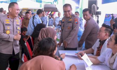Hari-Bhayangkara-ke-80,-Polda-Jatim-Gelar-Bakkes-Layani-2.500-Warga-di-RS-Bhayangkara-Jombang