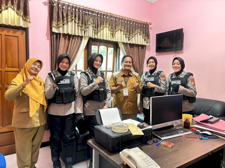 Polwan Jenggala Presisi Polresta Sidoarjo Patroli Roda Dua Jaga Kamtibmas