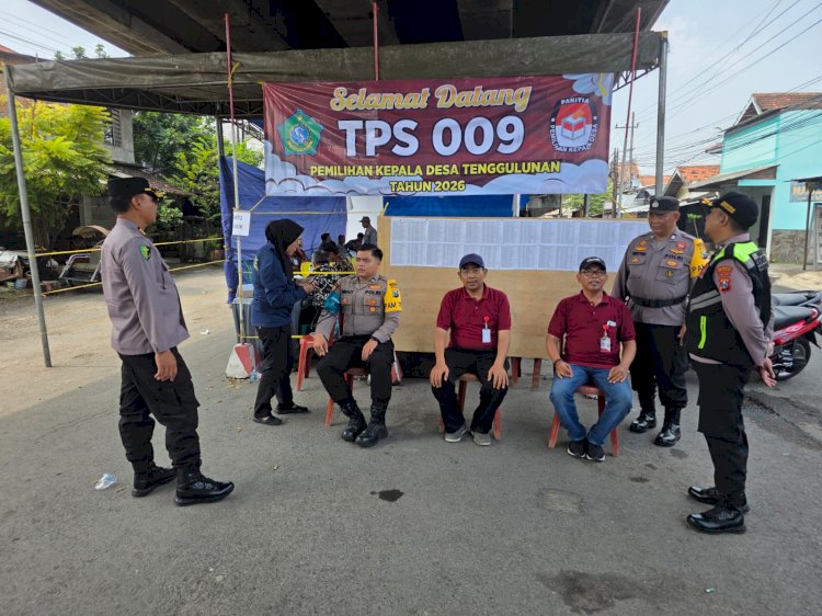 Dokkes Polresta Sidoarjo Gelar Patroli Bakti Kesehatan di TPS Pilkades Serentak 2026