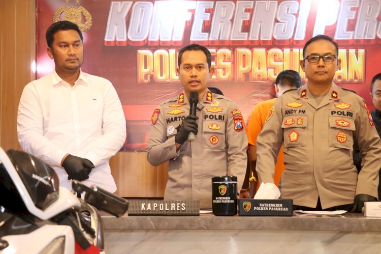 Polres Pasuruan Ungkap 3 Kasus Kejahatan Jalanan, Tersangka Begal Diamankan