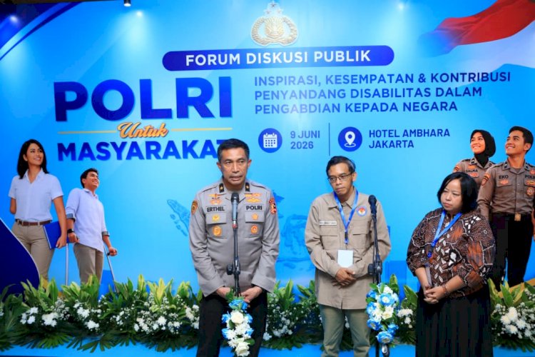 Polri Perkuat Rekrutmen Penyandang Disabilitas, Siapkan Perluasan Ruang Jabatan Secara Bertahap