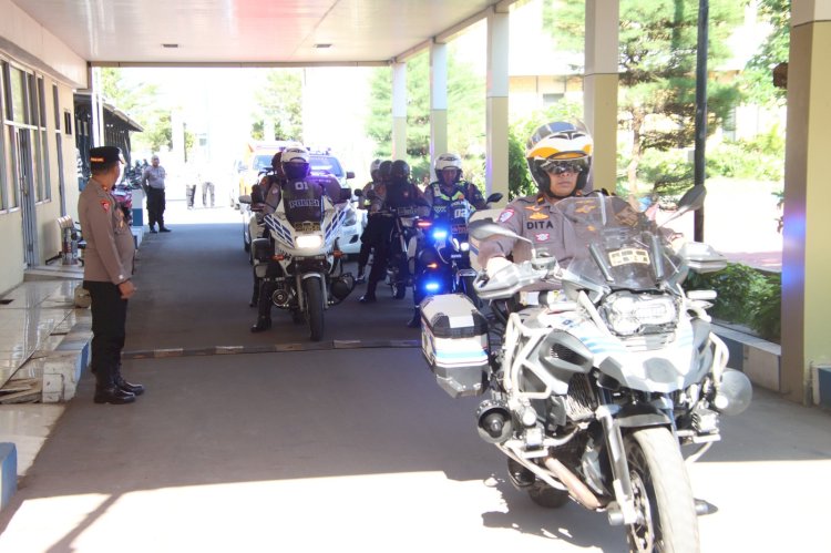 Polres Sumenep Patroli Skala Besar Pastikan Perayaan 1 Suro Kondusif