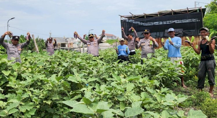 Polres Pelabuhan Tanjungperak Perkuat Sinergi Lintas Sektor Wujudkan Swasembada Pangan