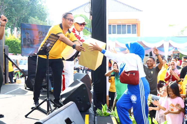 Polres Gresik Hadir Untuk Masyarakat, Gelar Bhayangkara Fest 2026 Pererat Kebersamaan